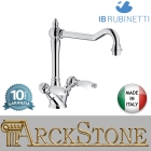 Miscelatore lavello monoforo marca IB rubinetti modello Serie Classic finitura ottone cromato rubinetteria cucina appoggio rivenditore autorizzato fontana lavatoio arredamento campania rubinetto garanzia 10 anni azienda certificata 