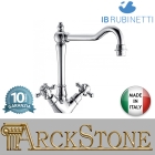 Miscelatore lavello monoforo marca IB rubinetti modello Serie Classic finitura ottone cromato rubinetteria cucina appoggio rivenditore autorizzato fontana lavatoio arredamento campania rubinetto garanzia 10 anni azienda certificata 