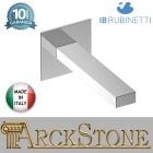 Bocca d'erogazione a parete marca IB rubinetti modello K3 rubinetteria rubinetto ottone cromato bagno casa parete fontana finitura cromo rivenditore autorizzato campania arredamento garanzia 10 anni azienda certificata made in italy