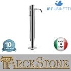 Miscelatore bordo vasca da terra completo di kit doccia marca IB rubinetti modello MilanoTorino rubinetteria rubinetto ottone cromato bagno fontana finitura cromo rivenditore autorizzato campania arredamento qualità made in italy azienda certificata