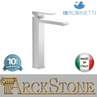 Miscelatore lavabo alto completo di piletta di scarico click-clack marca IB rubinetti modello Rubacuori rubinetteria rubinetto ottone cromato bagno fontana finitura cromo rivenditore autorizzato campania arredamento garanzia 10 anni azienda certificata