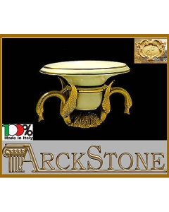 ARCKSTONE Rubinetterie Fiorentine Portasapone da appoggio Ottone Dorato bagno