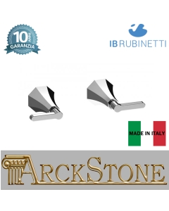 Rubinetti d'arresto doccia ad incasso due fori marca IB rubinetti modello Belmondo Elle rubinetteria rubinetto ottone cromato bagno casa muro Rivenditore Autorizzato Campania Arredamento Arredo Finitura Cromo azienda certificata qualità garanzia 10 anni 