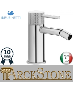 Miscelatore Bidet IB Rubinetti Industria Completo Di Piletta Di Scarico Click-Clack Materiale Ottone Finitura Cromata Rubinetteria Rubinetto Fontana Miscelatore Mix Cromo Bagno