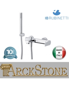 Miscelatore gruppo vasca esterno a parete completo di accessori doccia marca IB rubinetti modello Twitter rubinetteria rubinetto ottone cromato fontana finitura cromo rivenditore autorizzato campania arredamento garanzia 10 anni qualità made in italy